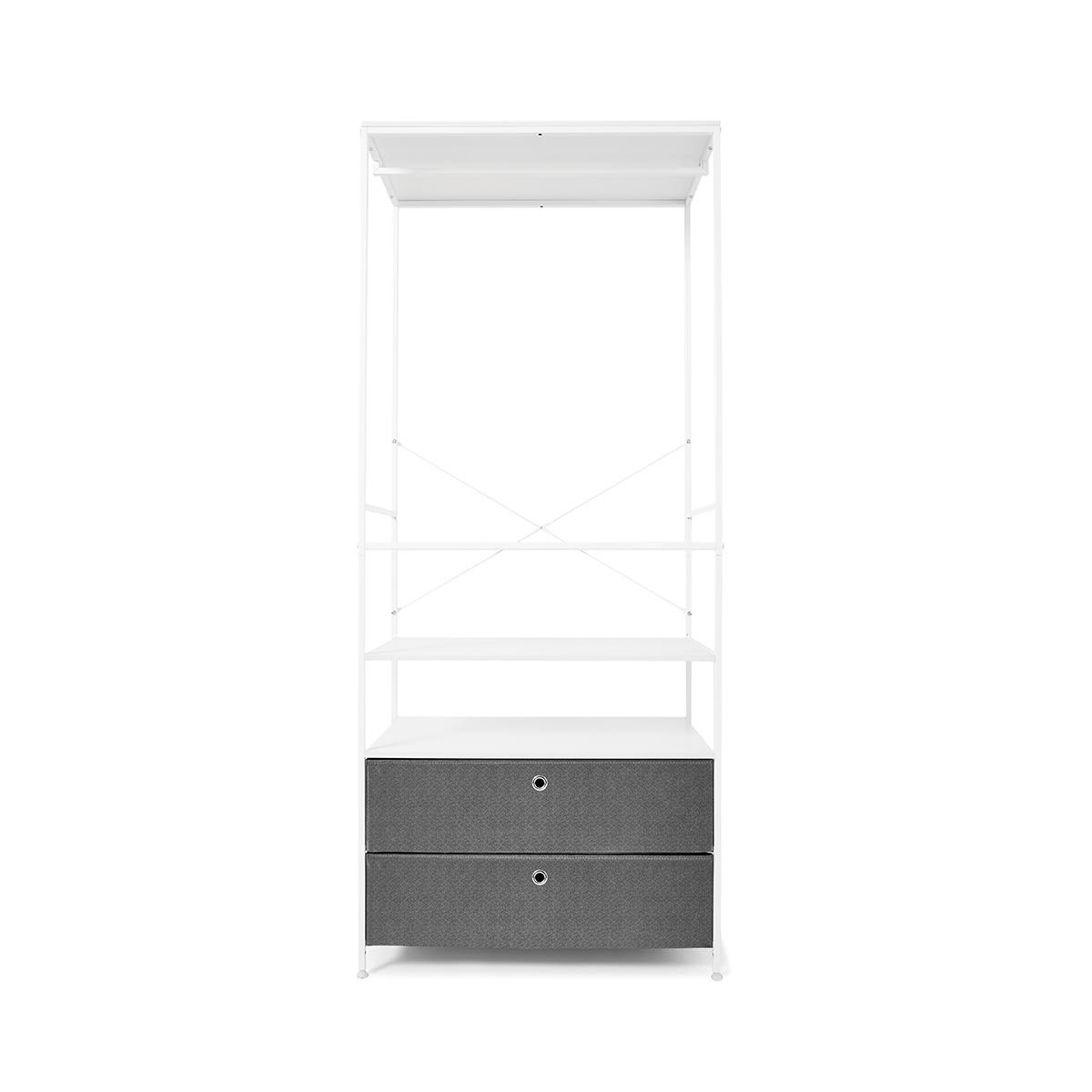 Garment Rack with 2 Drawers