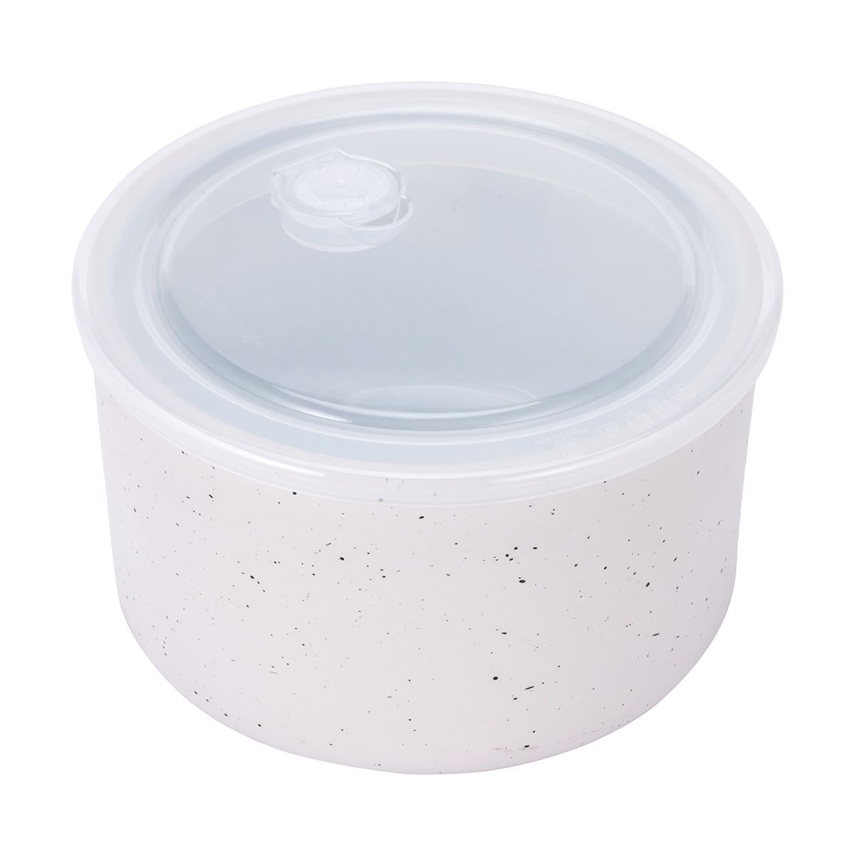 800ml Speckled Porcelain Bowl with Lid