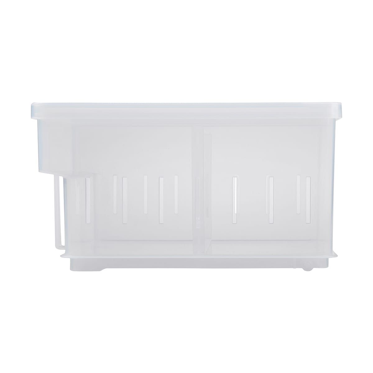 Roller Storage Basket with Handles Large