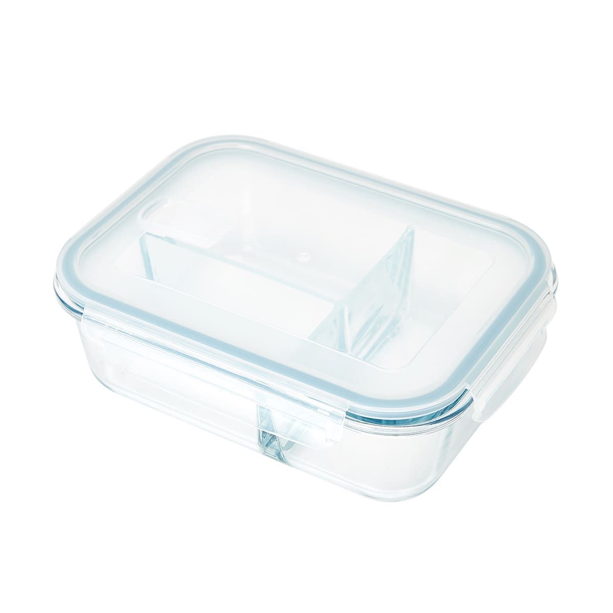 3 Compartment Glass Meal Prep Container