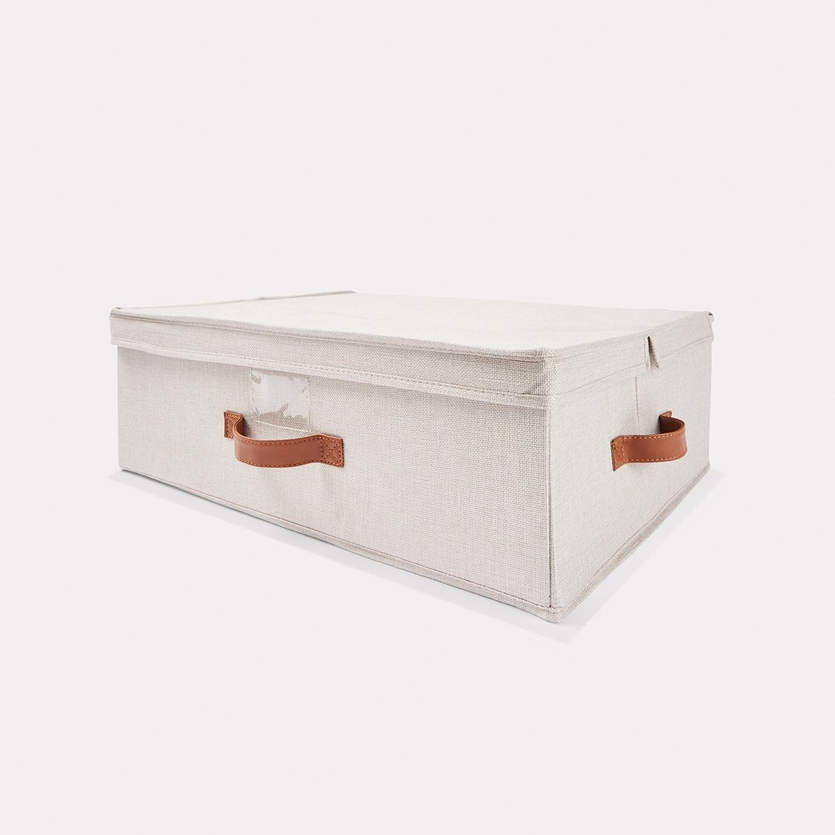 Linen Look Underbed Storage Box