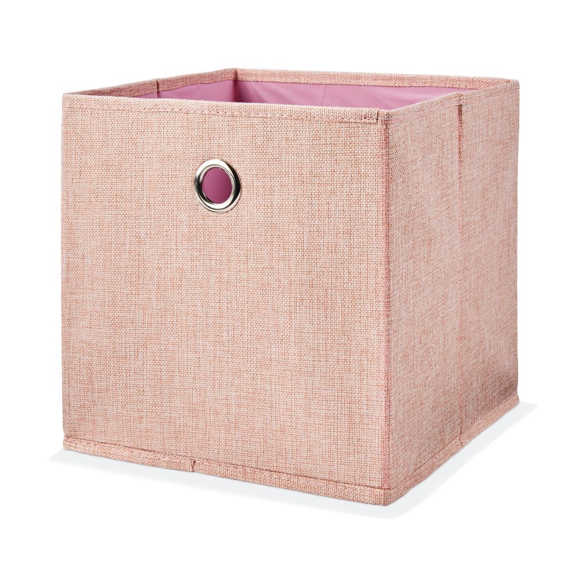 Collapsible Storage Cube - Pink