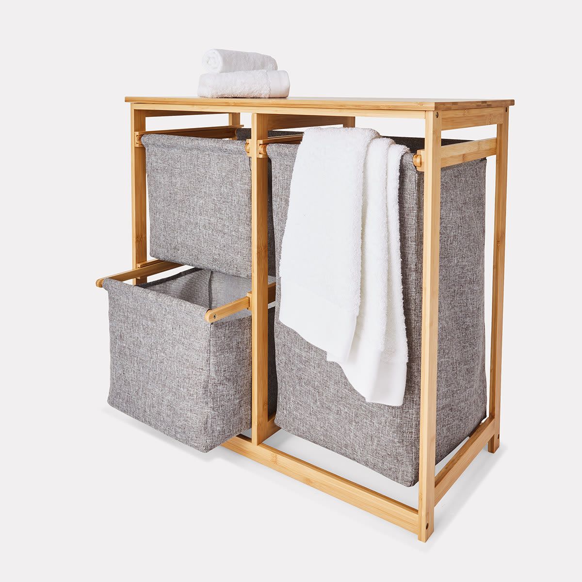 Hamper with 3 Drawers