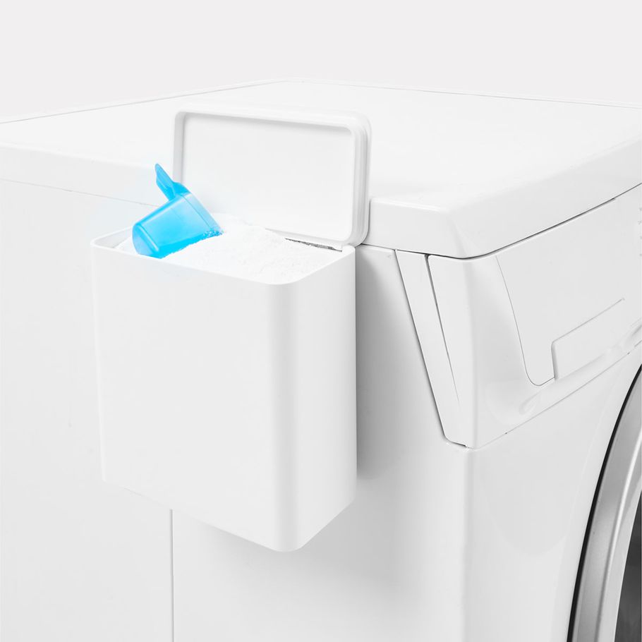 Magnetic Laundry Caddy - White