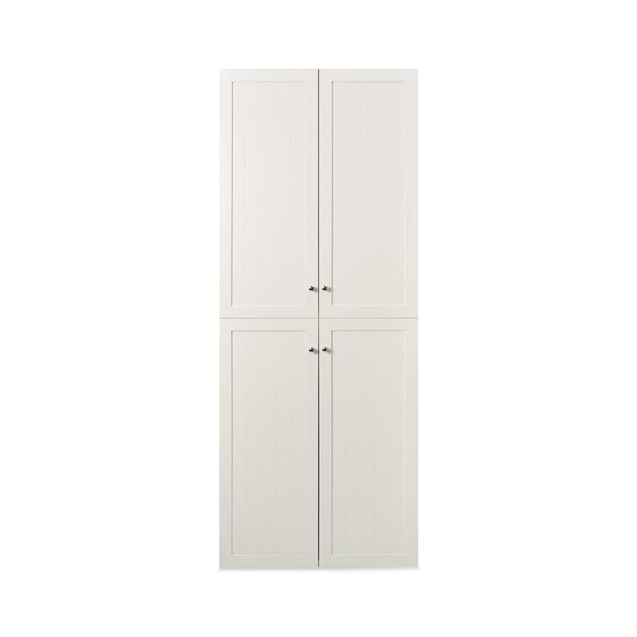 Set of 2 Modular Wardrobe Doors - White