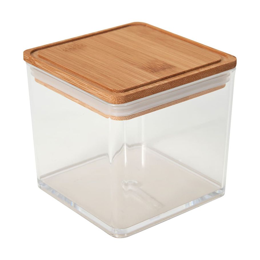 Food Container with Bamboo Lid