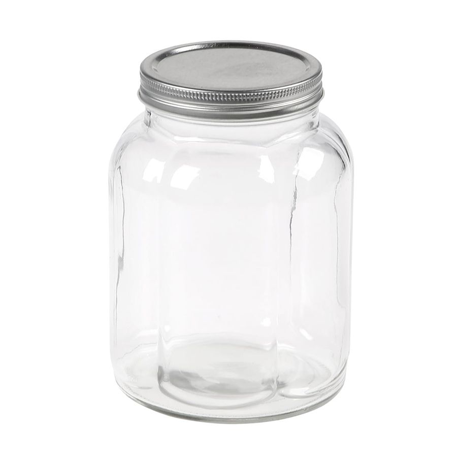 1L Fluted Jar