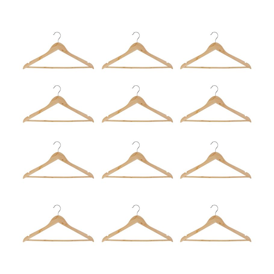 16 Wooden Hangers