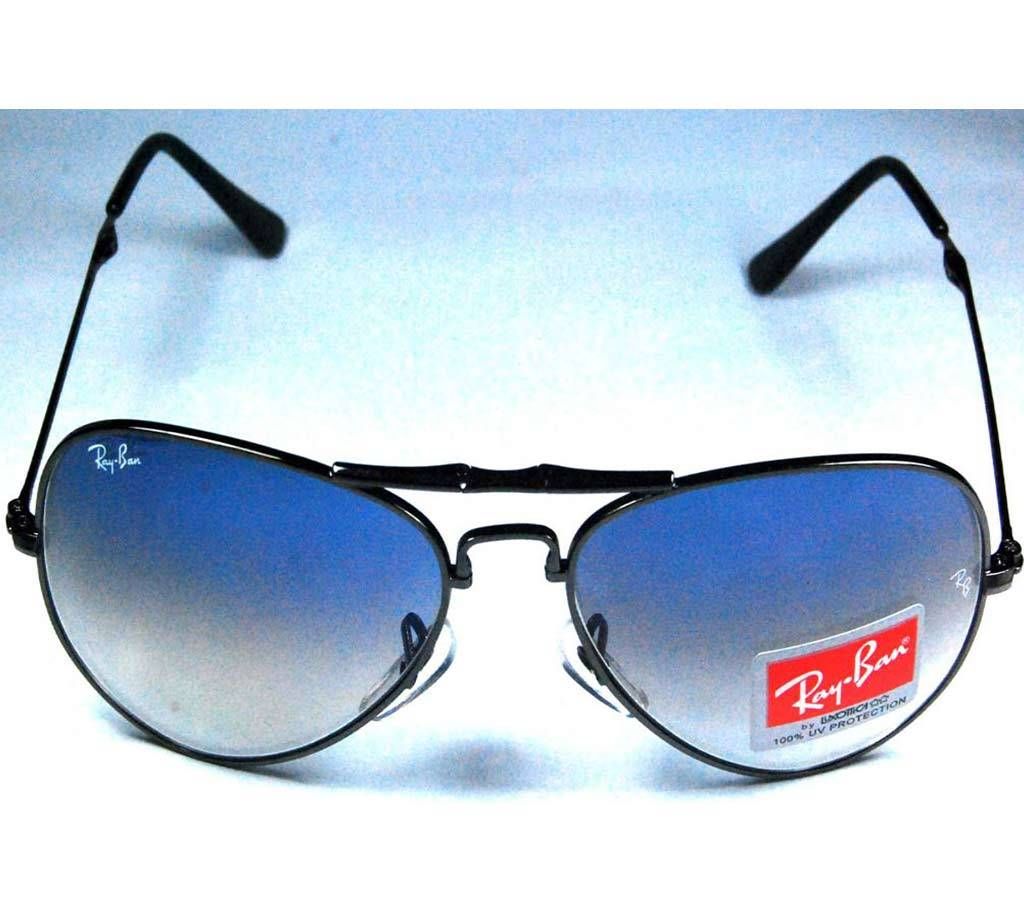 Ray.Ban Gun LightBlue Folding Sunglass (Copy) 
