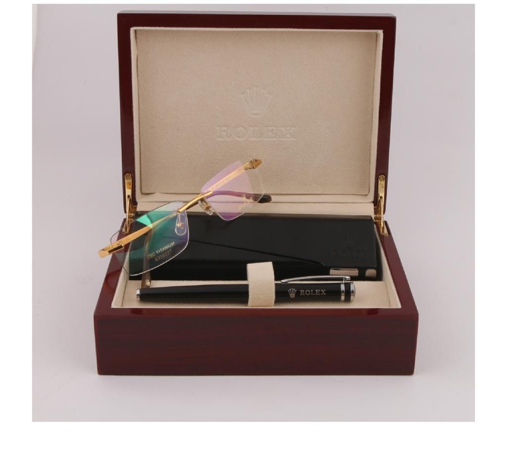 Rolex rimles gents frame copy (with free pen) 