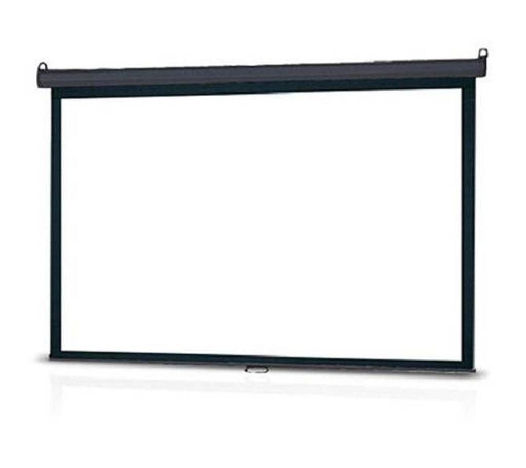 WALL MOUNT PROJECTOR SCREEN  70"X70"
