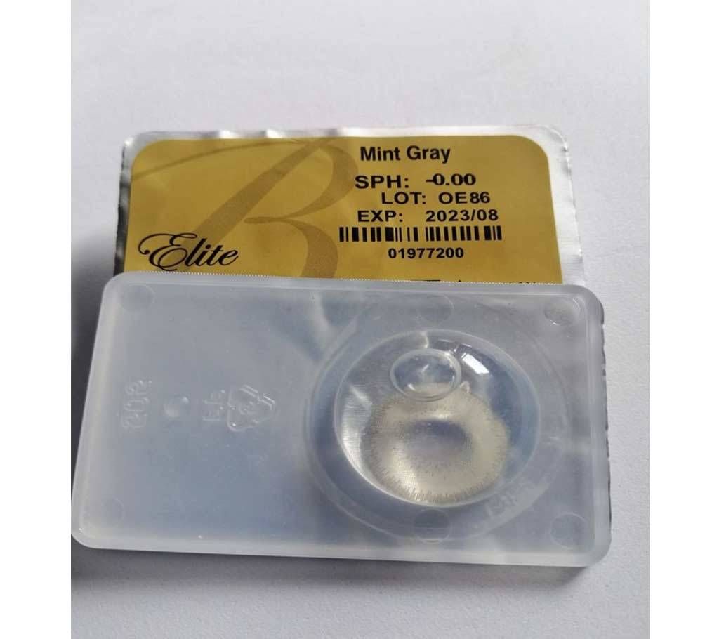 Bella Elite contact lens - mint gray