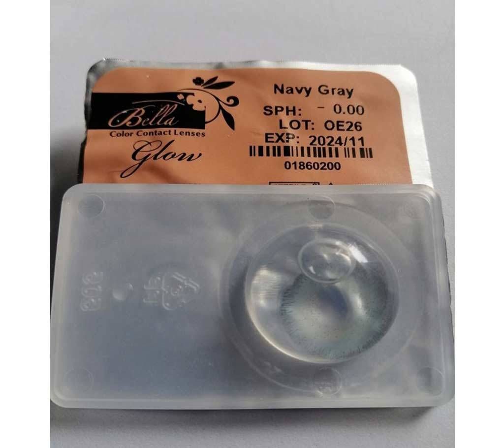 Bella Elite contact lens - navy gray