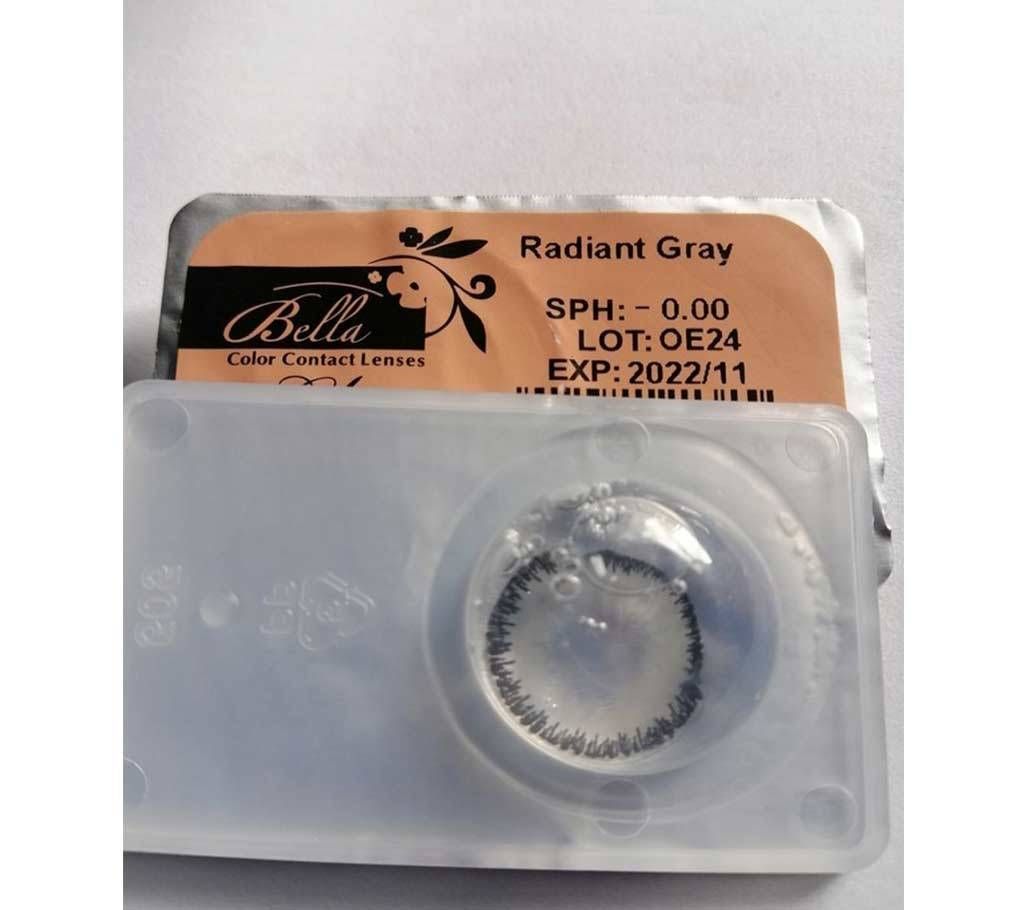 Bella Elite contact lens - radiant gray