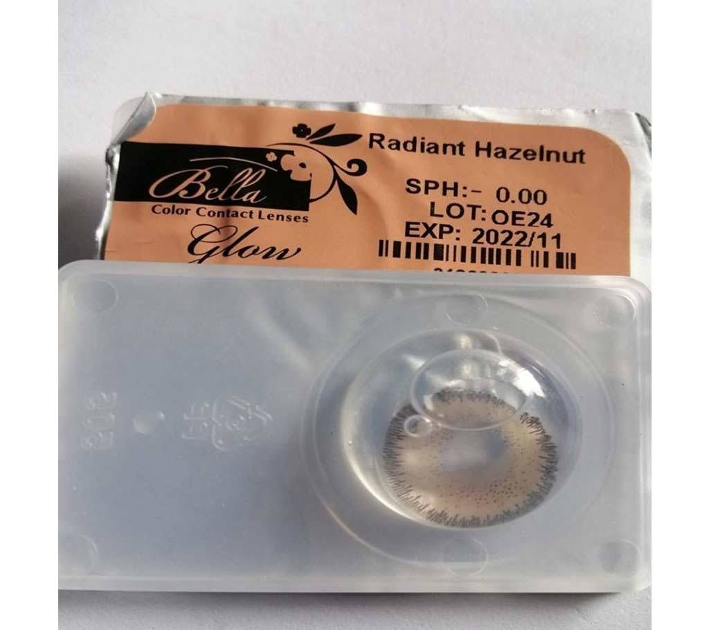 Bella Elite contact lens  - radiant hazelnut