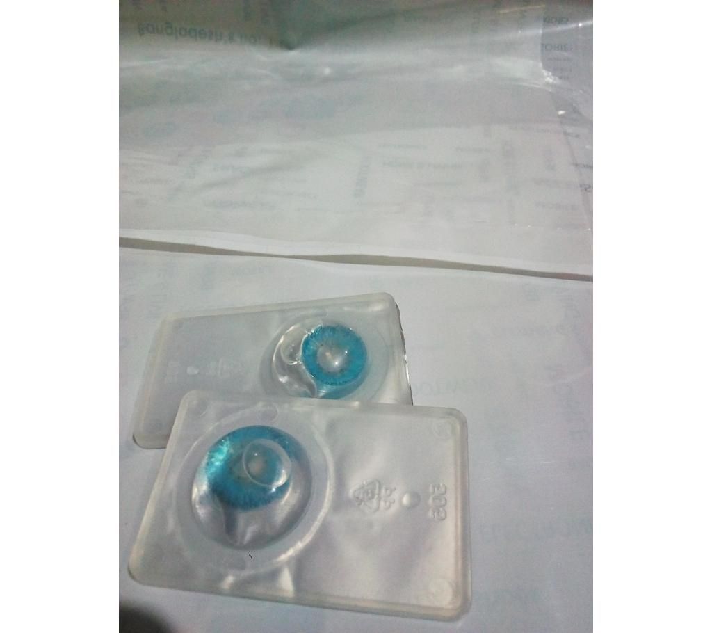  Contact lense contour blue