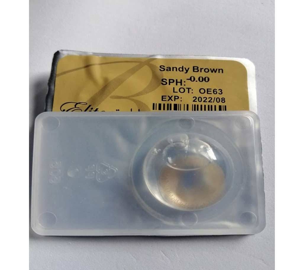 Bella Elite contact lens  - sandy brown