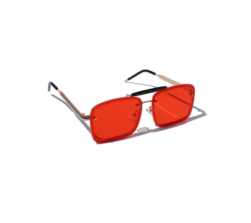 Red Vision Avengers Tony Stark Flight Style Sunglasses For Men