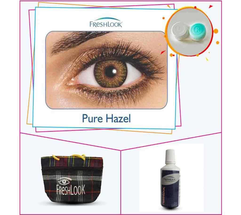 Pure Hazel Color Contact Lens From Fresh Look 