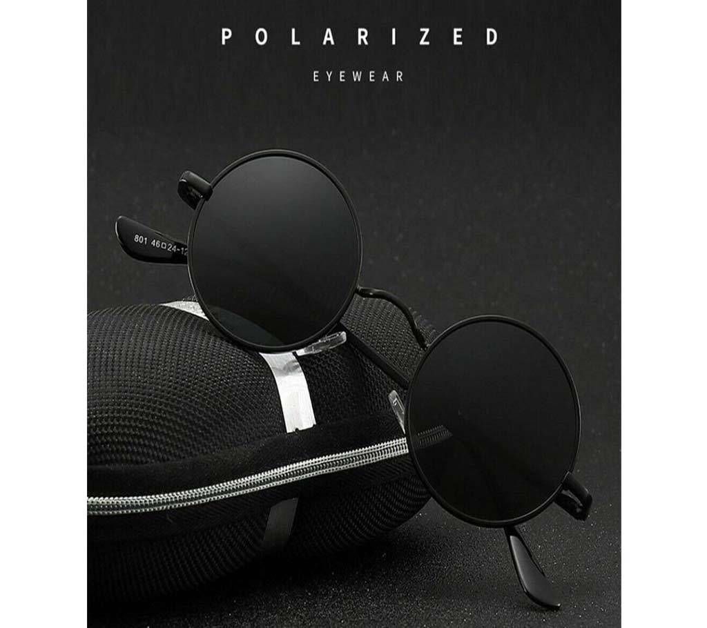 Vintage Inspired metal Round Circle Sunglass with Stylish Box
