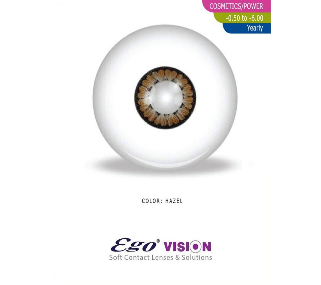 Ego Vision Soft Contact Lenses_Hazel