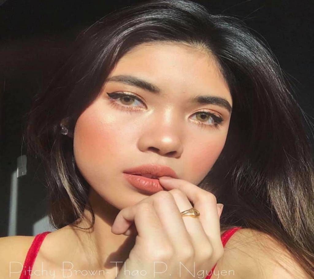 Thao p. nguyen contact lens Pitchy Brown