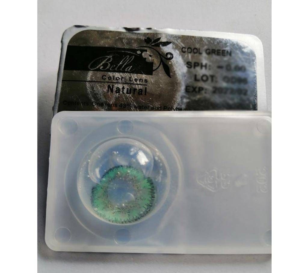 bella contact lens   - cool green