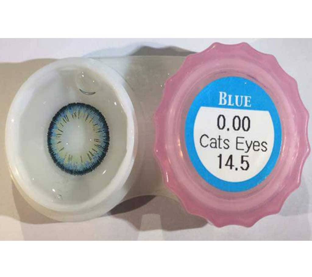 Angel Soft Contact Lens Cats Eye Blue (With Power)
