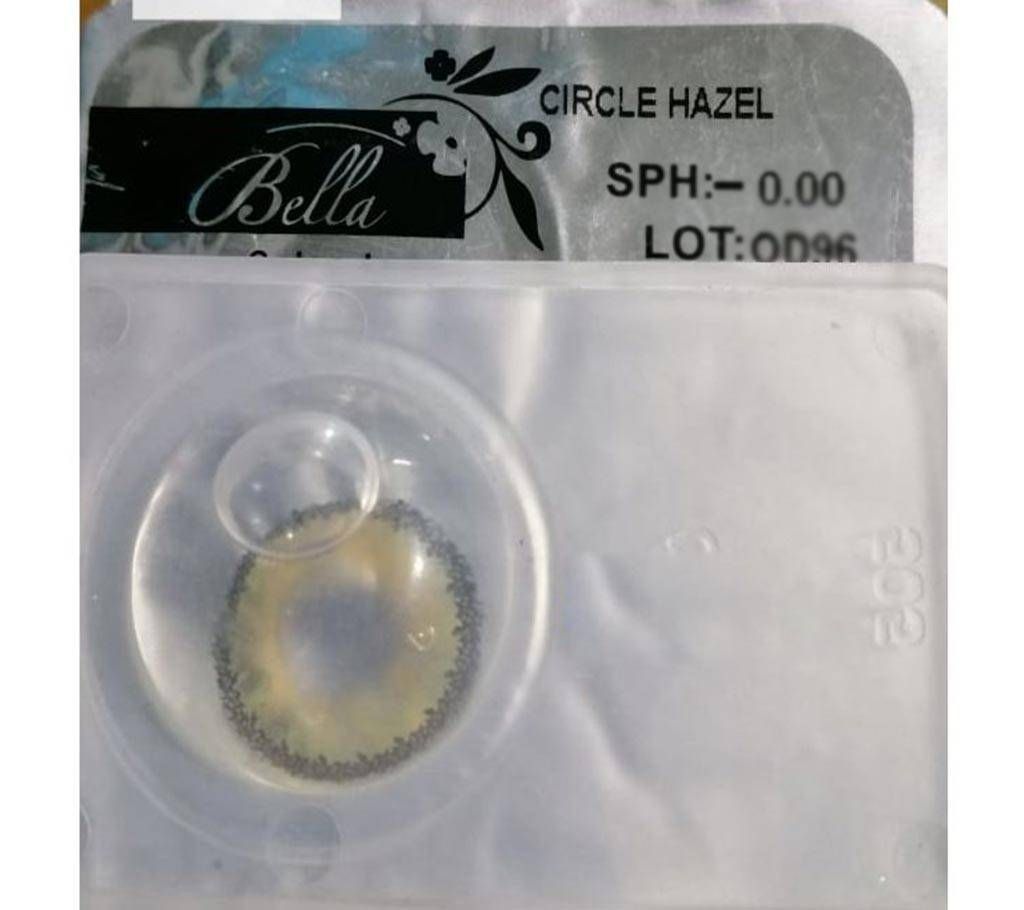 bella contact lens  -circle hazel