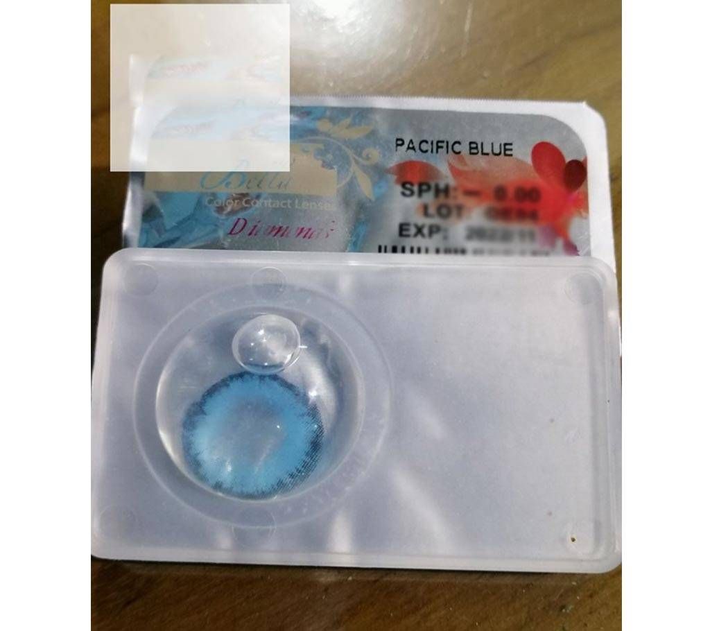 bella contac lens  - pacific blue