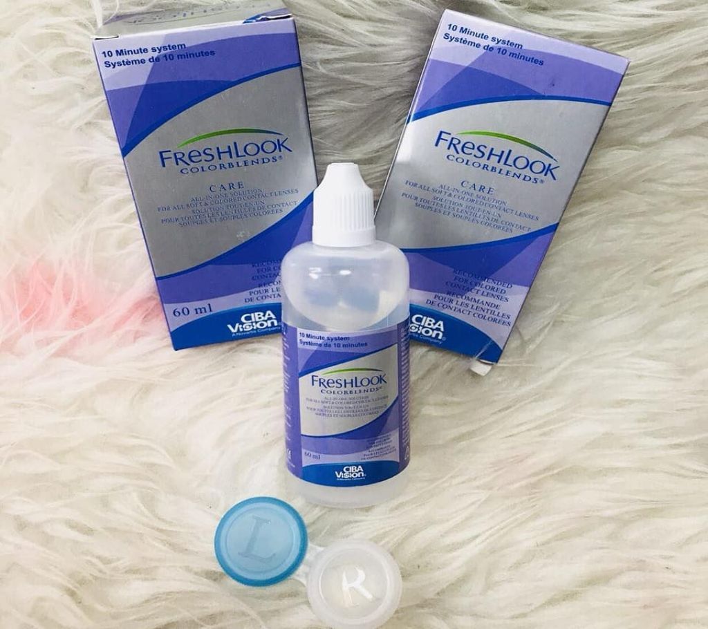 Contact Lens Solution water freshlook