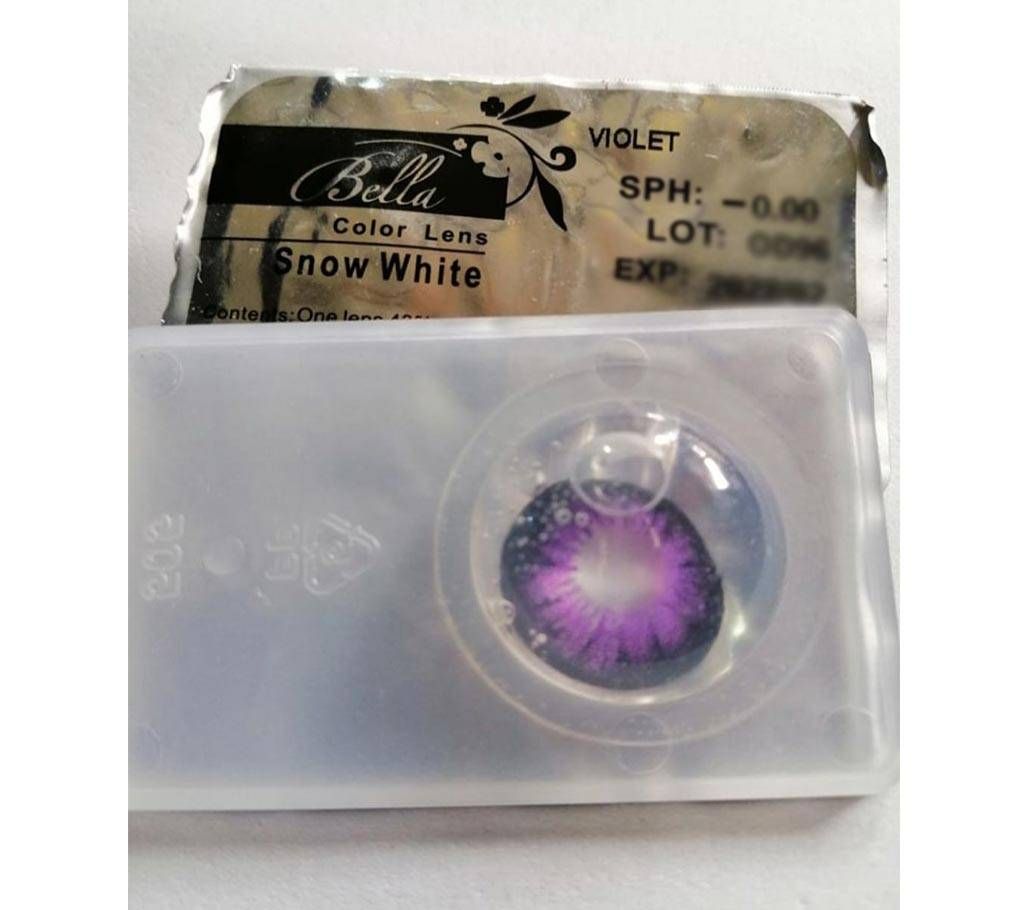 bella contact lens  - snow violate