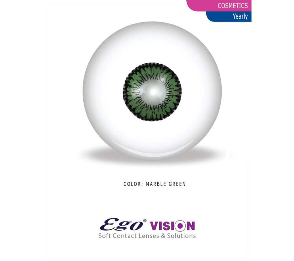 Ego Vision Soft Contact Lenses_Marble Green