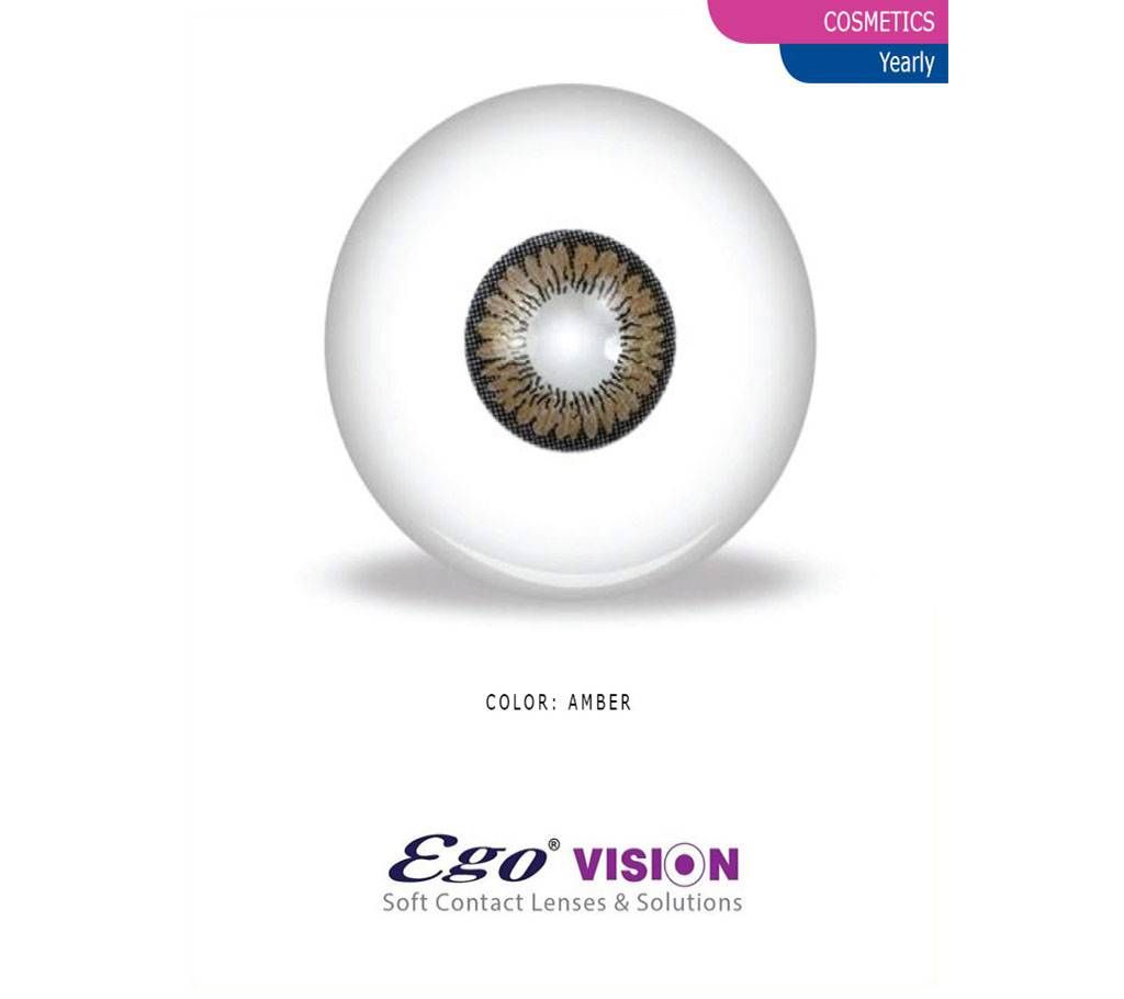 Ego Vision Soft Contact Lenses_Amber