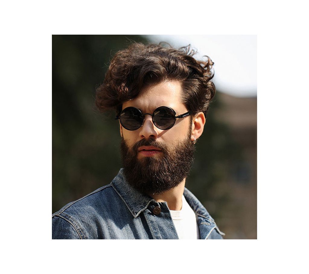 Black Steampunk Sunglasses For Men