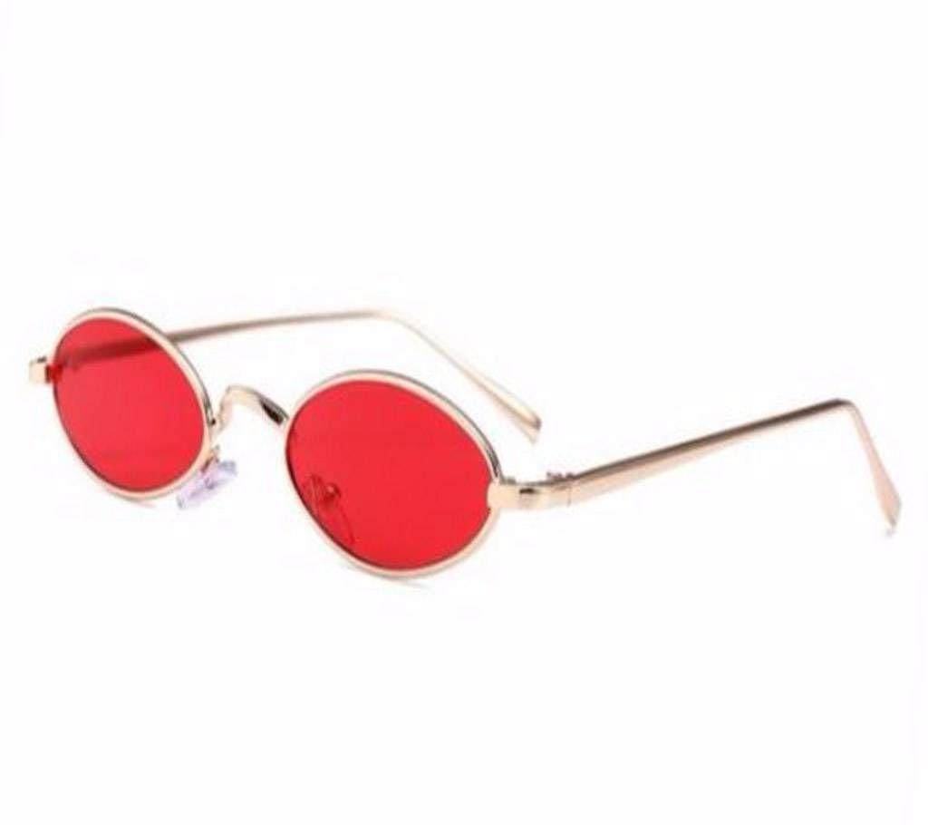 Steam Punk UV400 Red Metal Sunglasses For Men Women
