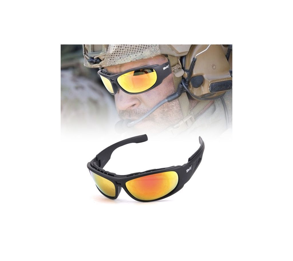 Night vision with polarized glasses