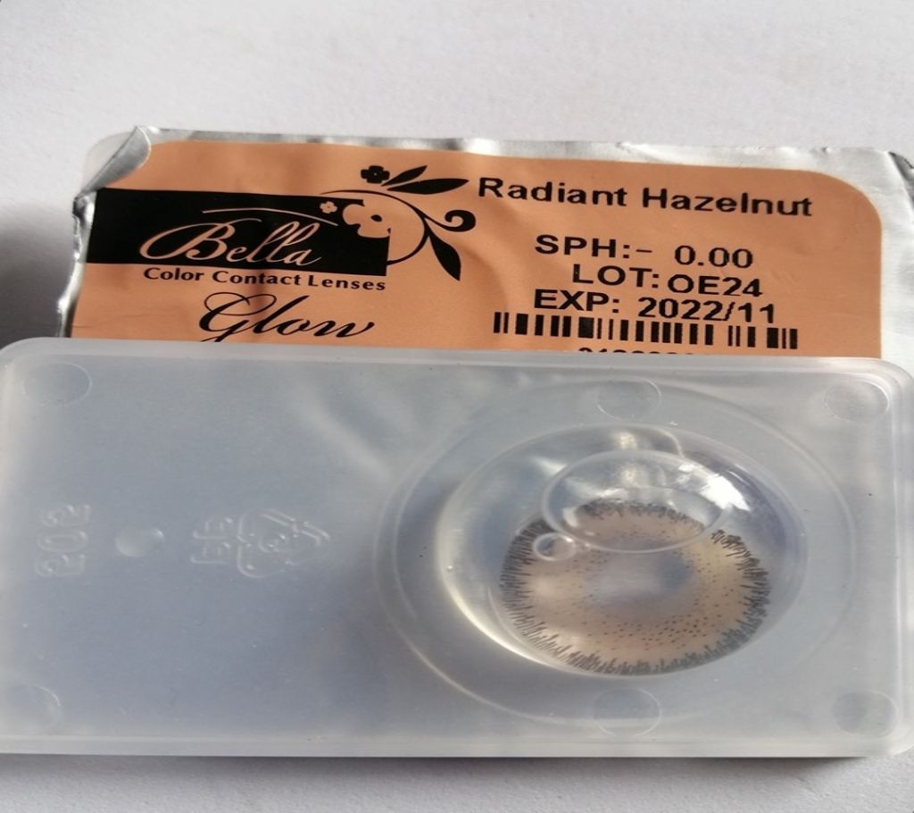 Bella Elite  - radiant hazelnut contact lens