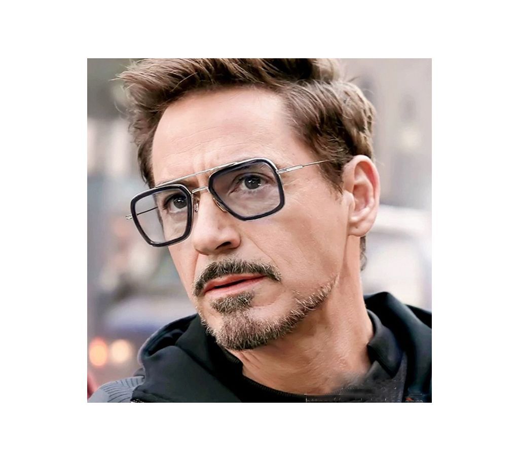 Avengers Iron man Glasses Endgame Tony Stark Square Sunglasses