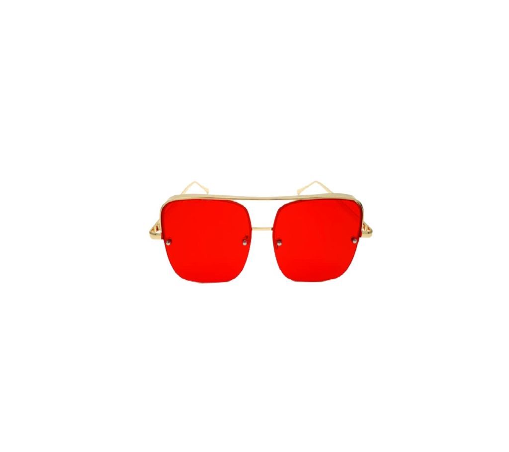 Red Metal Sunglasses For Men & Women 