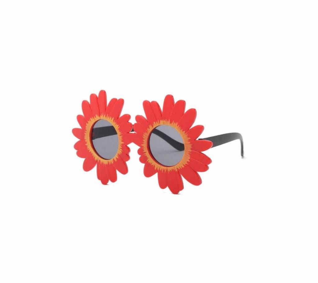 Lovely Kids Sunflower Shapes Cool Sunglasses For Girls