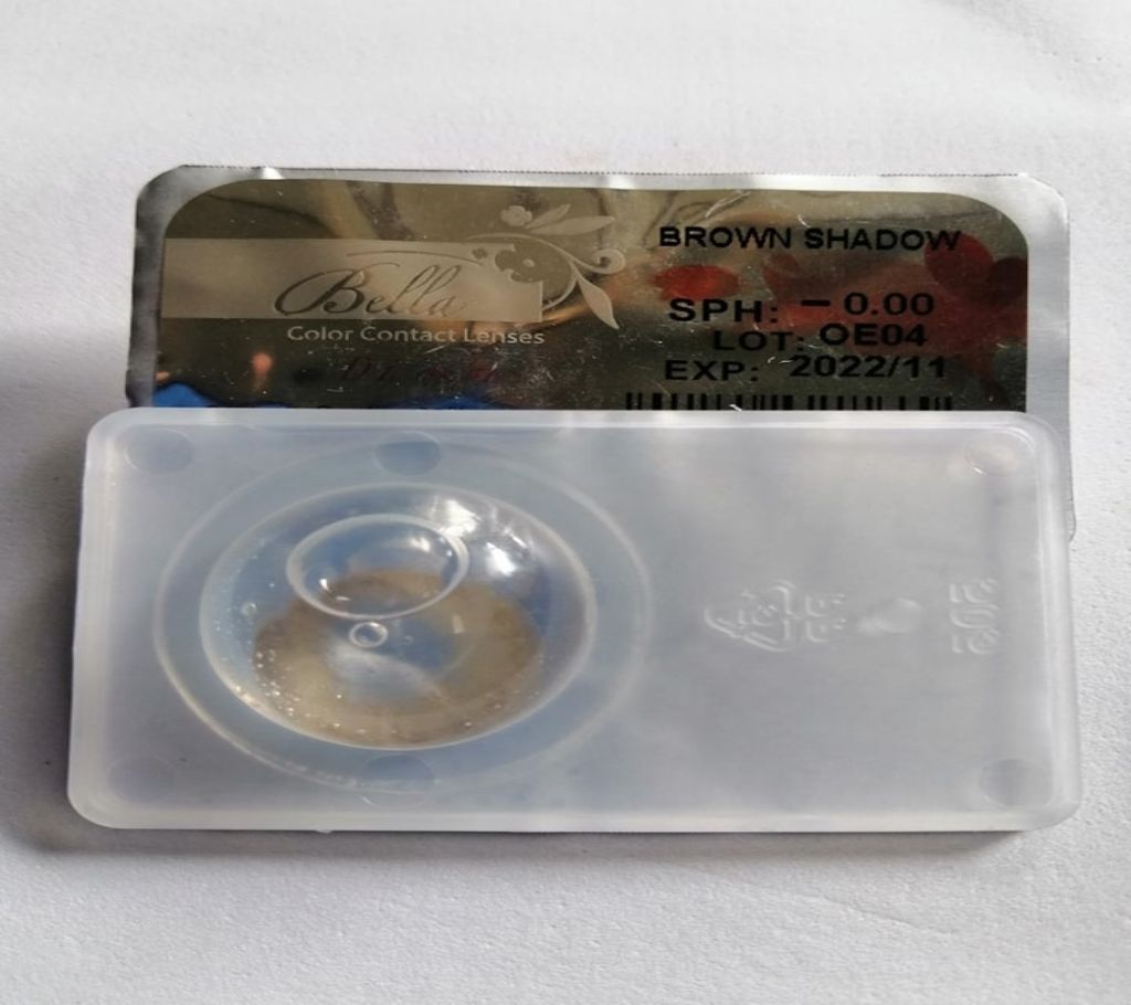 bella   -brown shadow contact lens