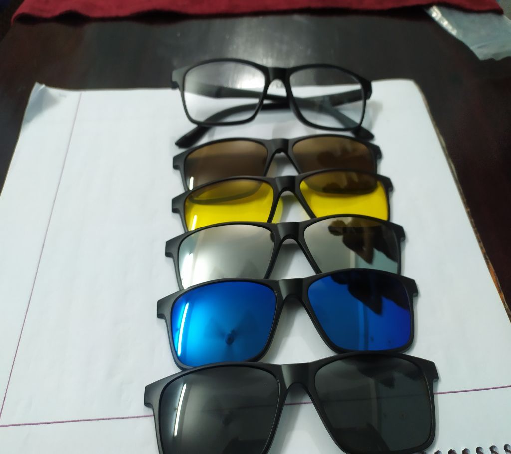 Magnetic Night Vision Sunglass (6 in one)