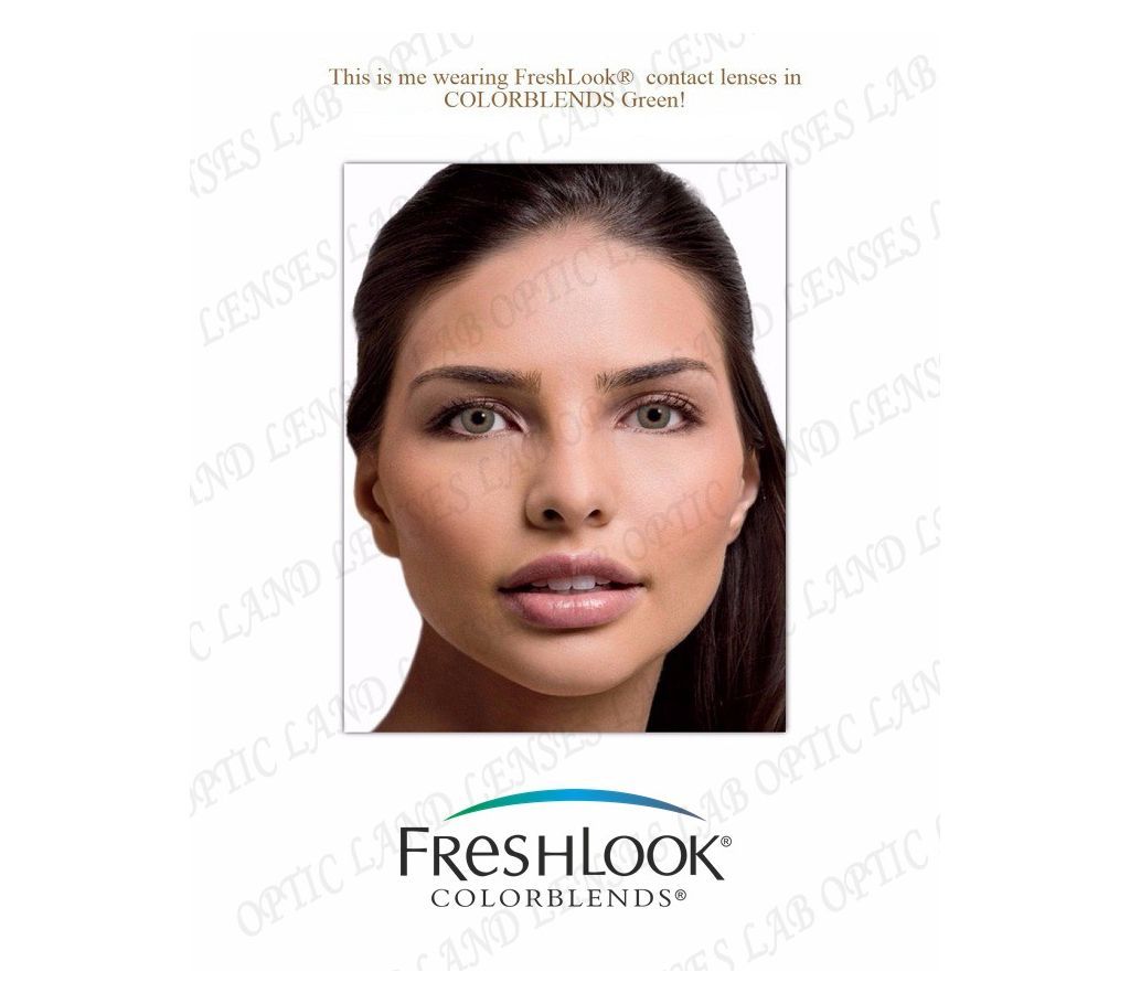 Freshlook  Contact lenses Green