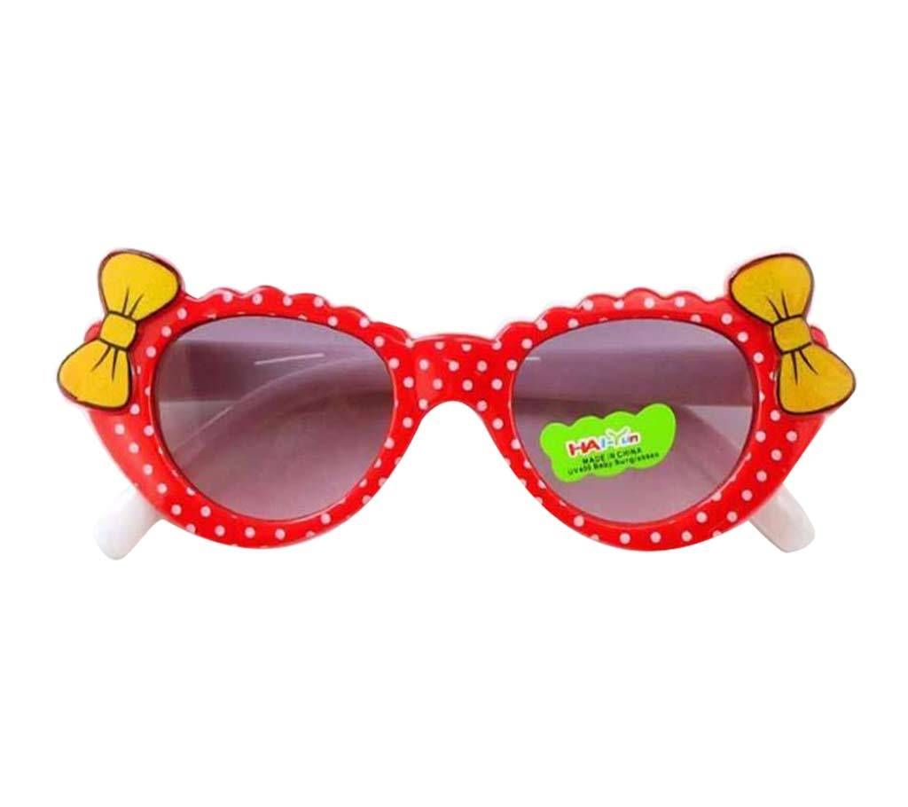 Anti-UV Sunglasses Kids Boys Baby Girls Cartoon Protective Glasses Bow