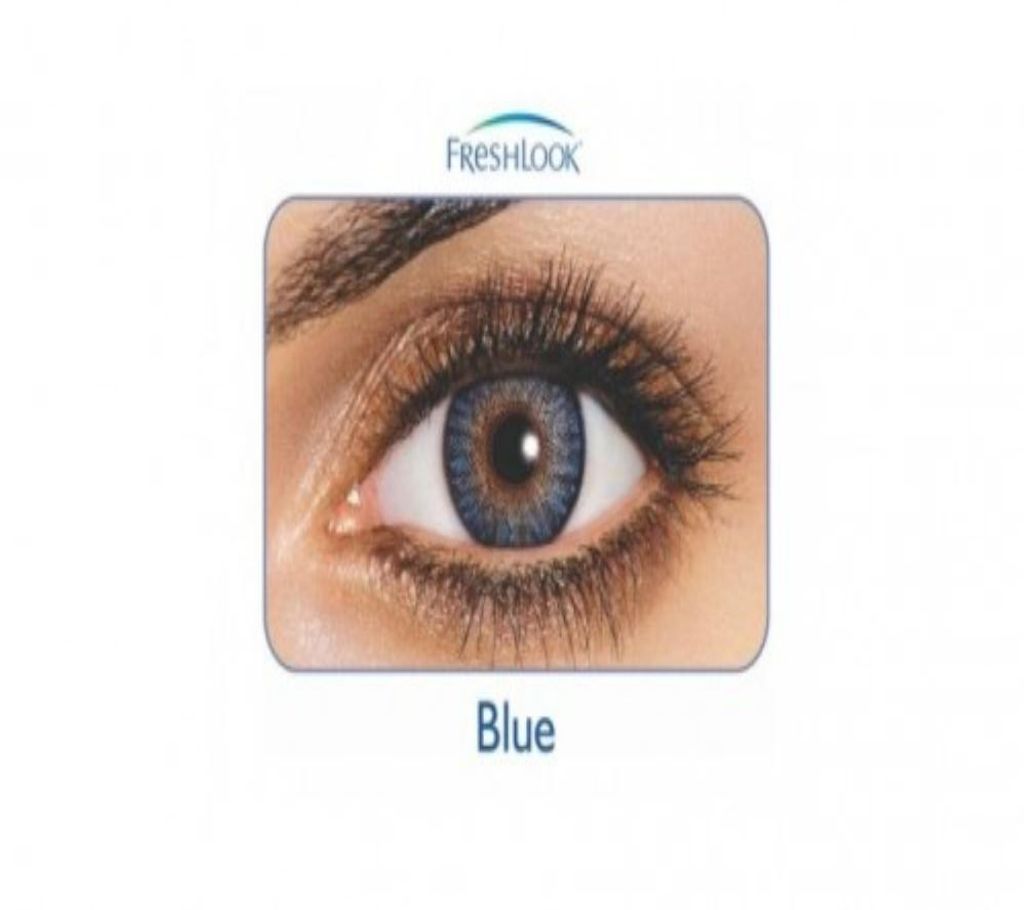 FreshLook contact lens Blue with 120 ml FreshLook solution water