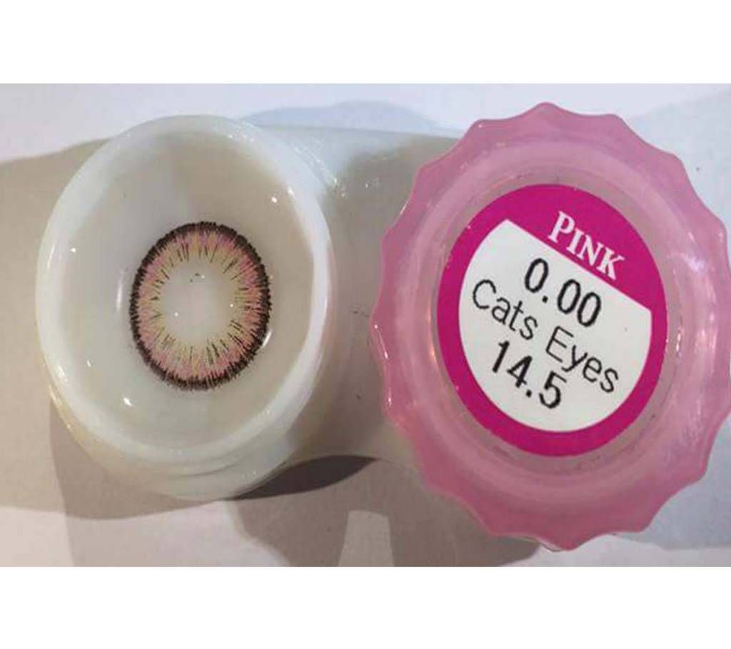 Angel Soft Contact Lens Cats Eye Pink (Non Power)