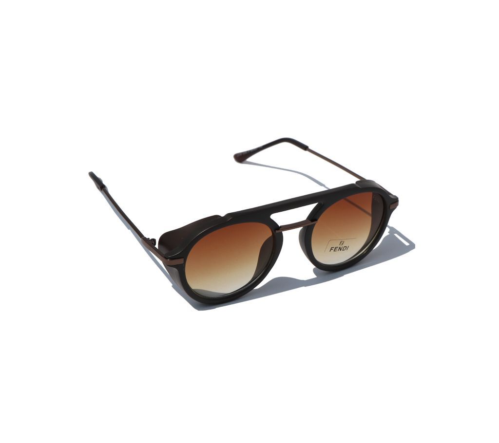 Vintage Brown Egg Shape Sunglasses For Men and Women
