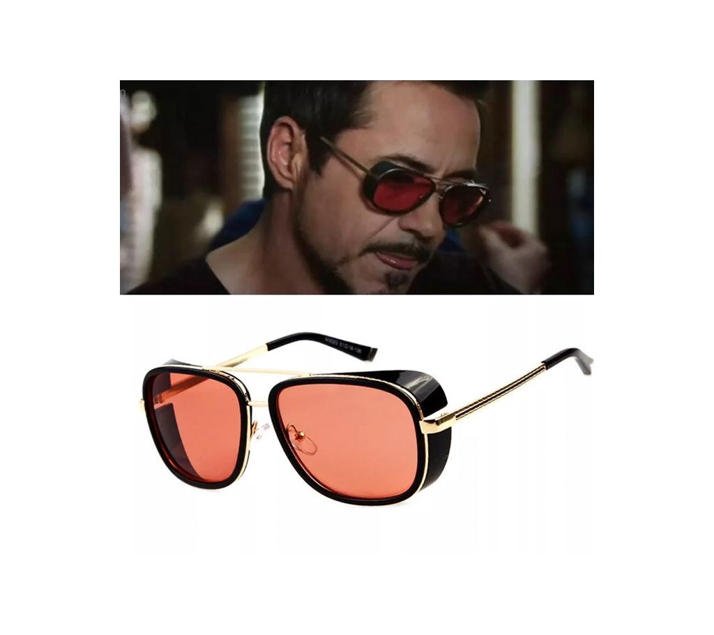 Red Ironman Sunglasses For Men