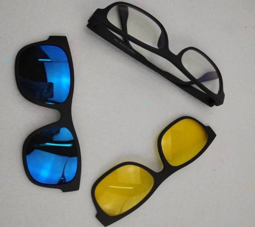 3 in 1 Magic Vision Sunglasses with Night Vision